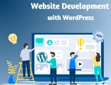 website development with wordpress