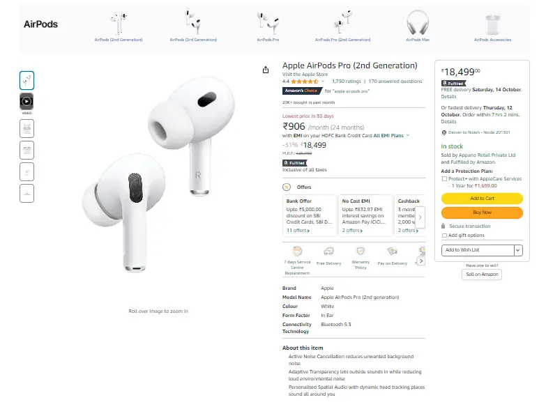 amazon product image