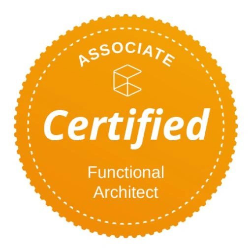 Associate Certified Funtional Architect badge